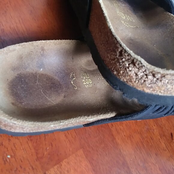 Birkenstock Granada Adjustable 2-strap Sandal Shoes sz 40 US Wm sz 9 / sz 7 Men - Picture 5 of 15